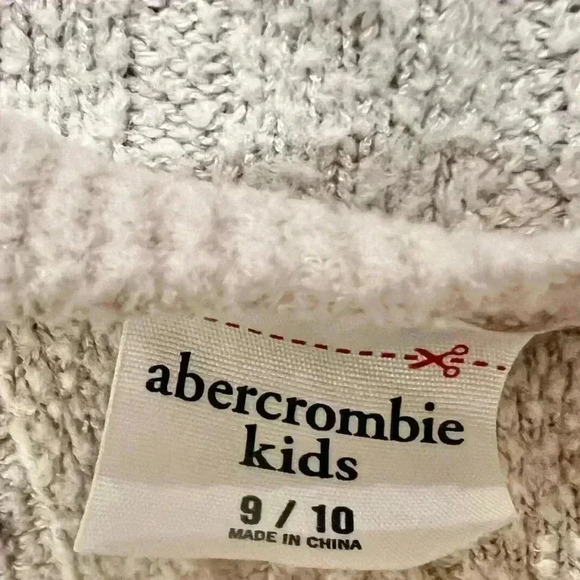 Abercrombie Kids Girls Button Up Cream Cable
Knit Cardigan Size 11/12 - Picture 5 of 7